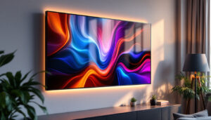 A photograph of a sleek