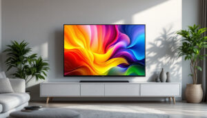 A photograph of a sleek
