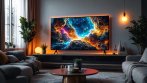 A photograph of a sleek