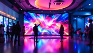A photograph of a vibrant