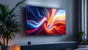 A photograph of a sleek
