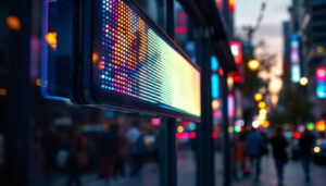 A photograph of a vibrant