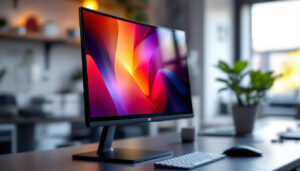A photograph of a sleek