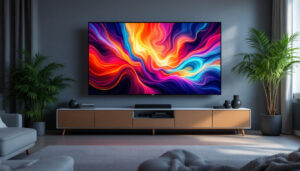 A photograph of a sleek