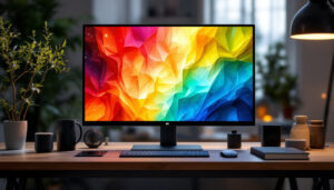 A photograph of a sleek