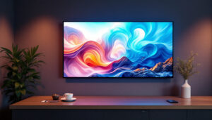 A photograph of a vibrant