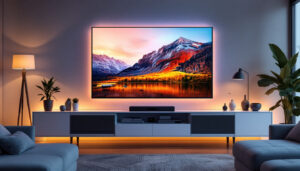 A photograph of a sleek