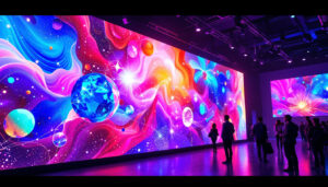 A photograph of a vibrant