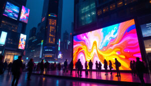 A photograph of a vibrant
