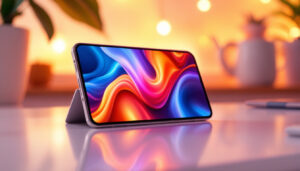 A photograph of capture a photograph of the one touch ultra pro device prominently displayed on a clean