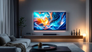 A photograph of a sleek