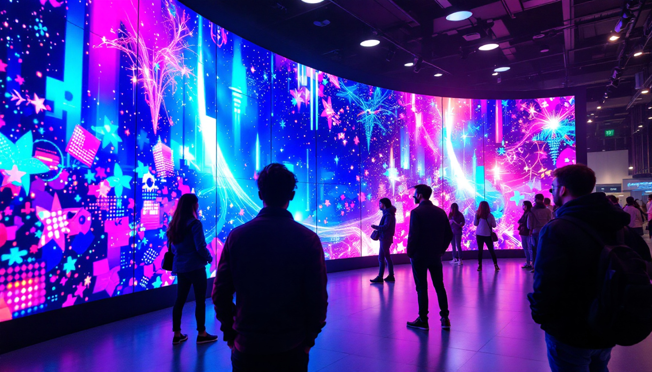 A photograph of a vibrant