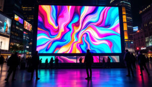 A photograph of a vibrant
