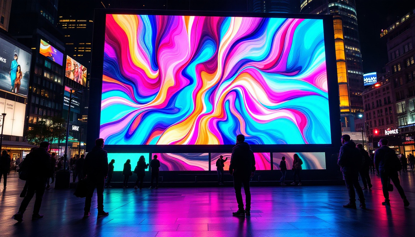 A photograph of a vibrant