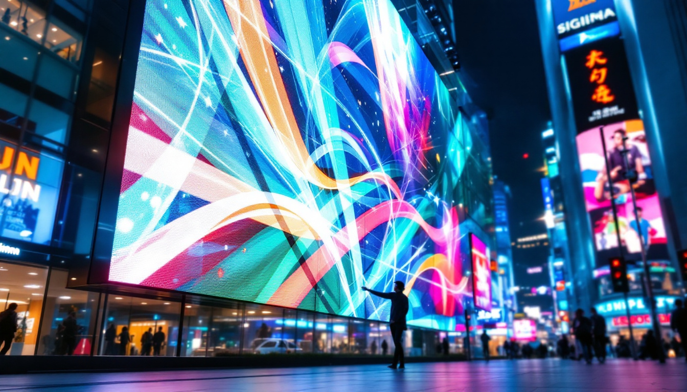 A photograph of a vibrant