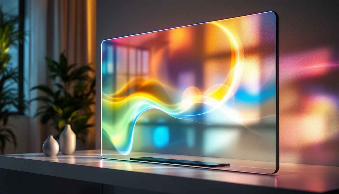 A photograph of a sleek