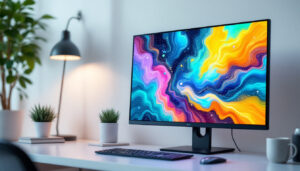 A photograph of a sleek