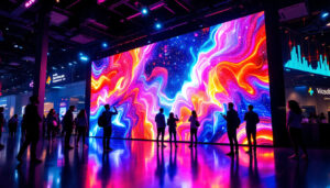 A photograph of a vibrant