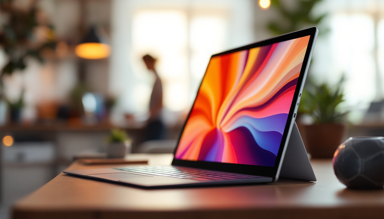A photograph of a surface pro model 1983 in a well-lit environment