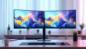 A photograph of a sleek