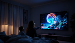 A photograph of a vibrant