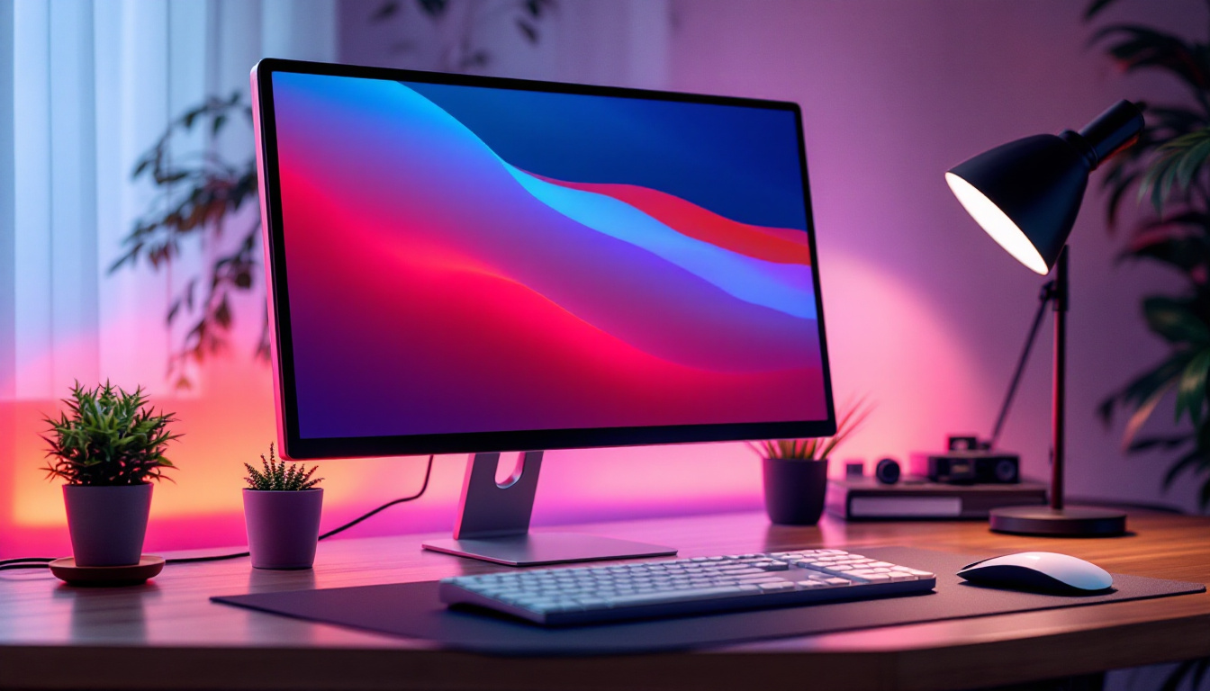 A photograph of a sleek