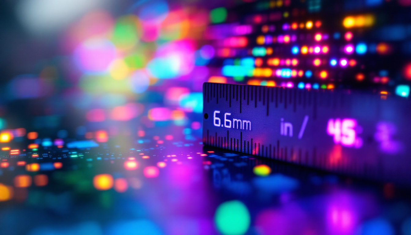 A photograph of a close-up of an led display screen showcasing vibrant colors and intricate pixel details