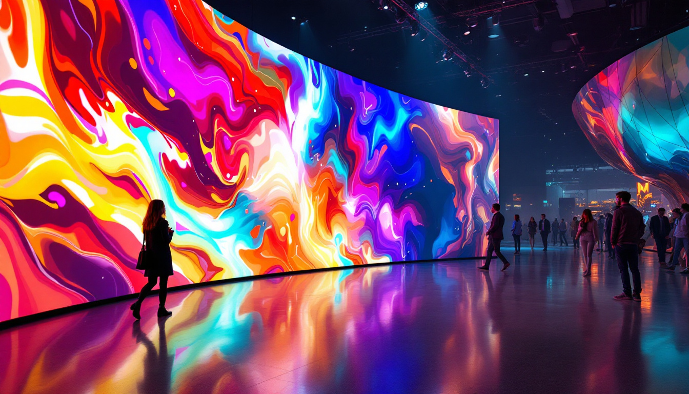 A photograph of a vibrant