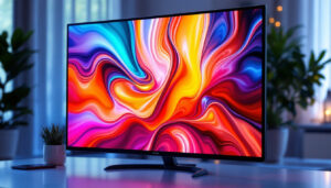 A photograph of a sleek