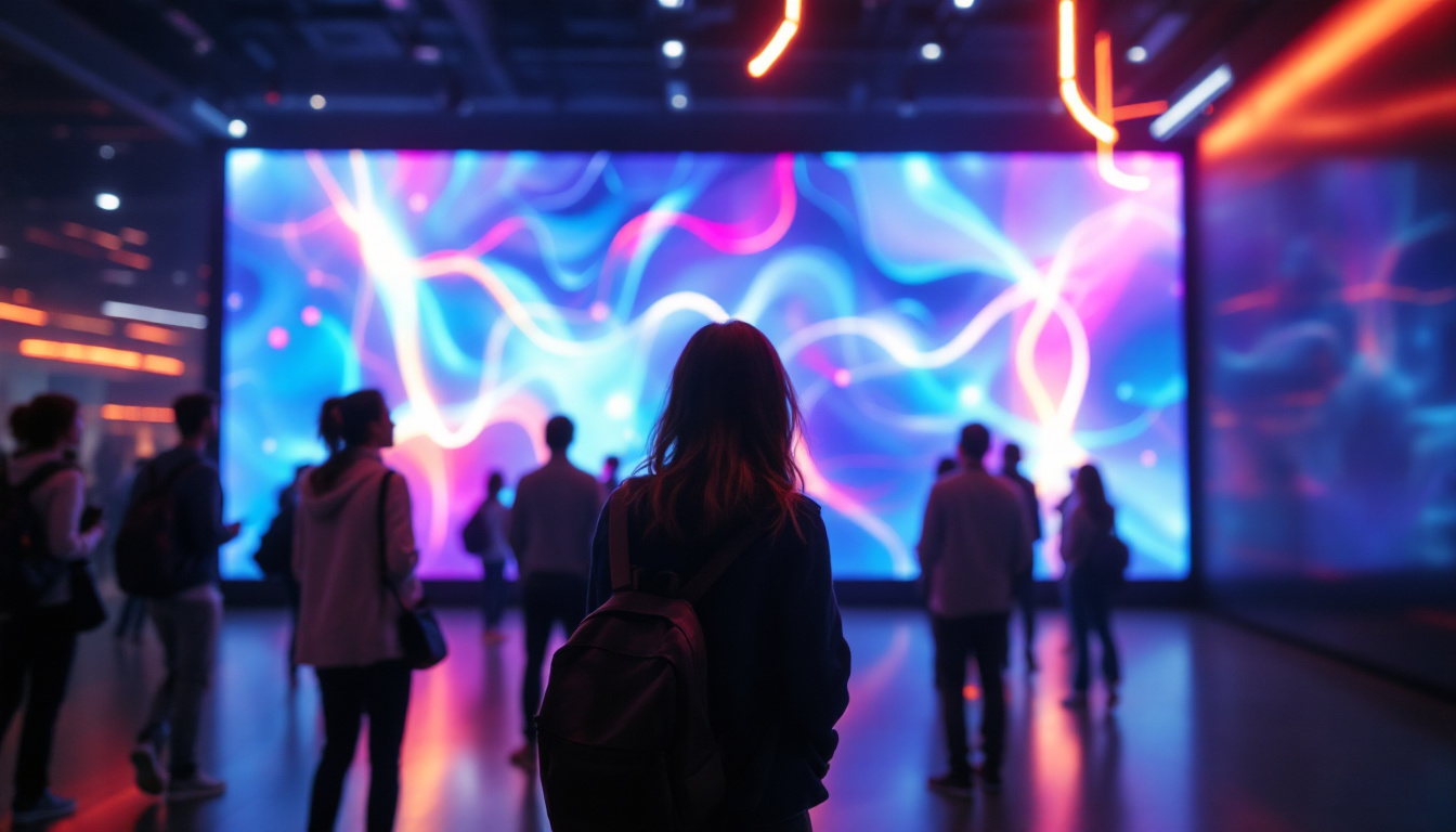 A photograph of a vibrant