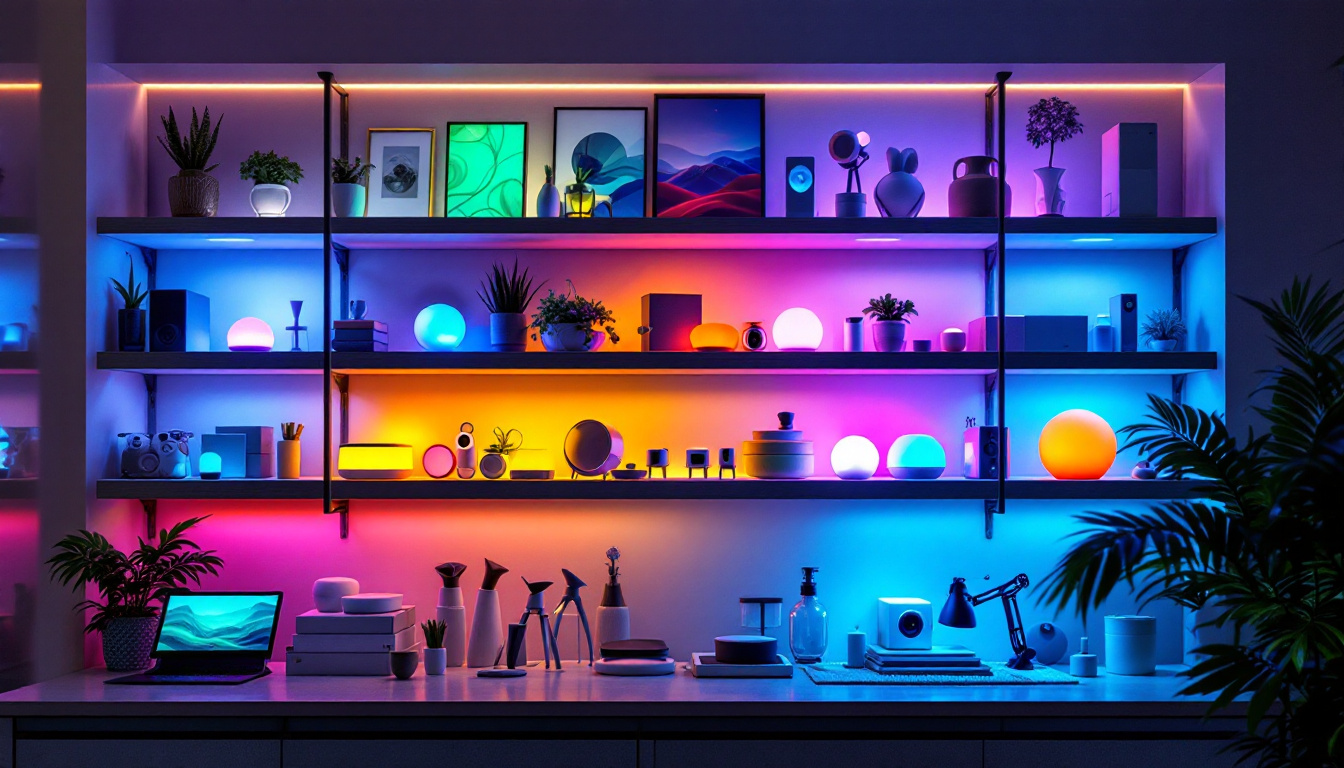A photograph of a vibrant