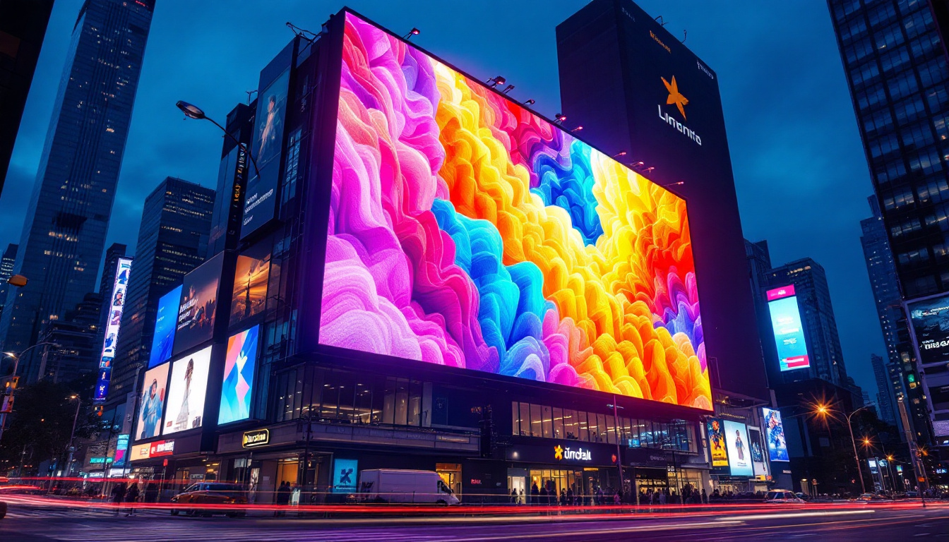 A photograph of a vibrant