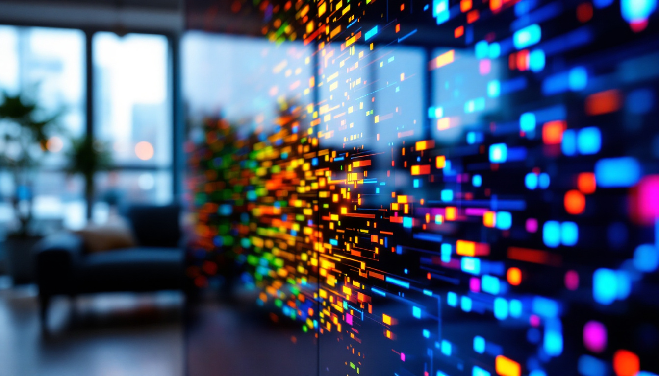 A photograph of a close-up view of the pll2410w led display in use