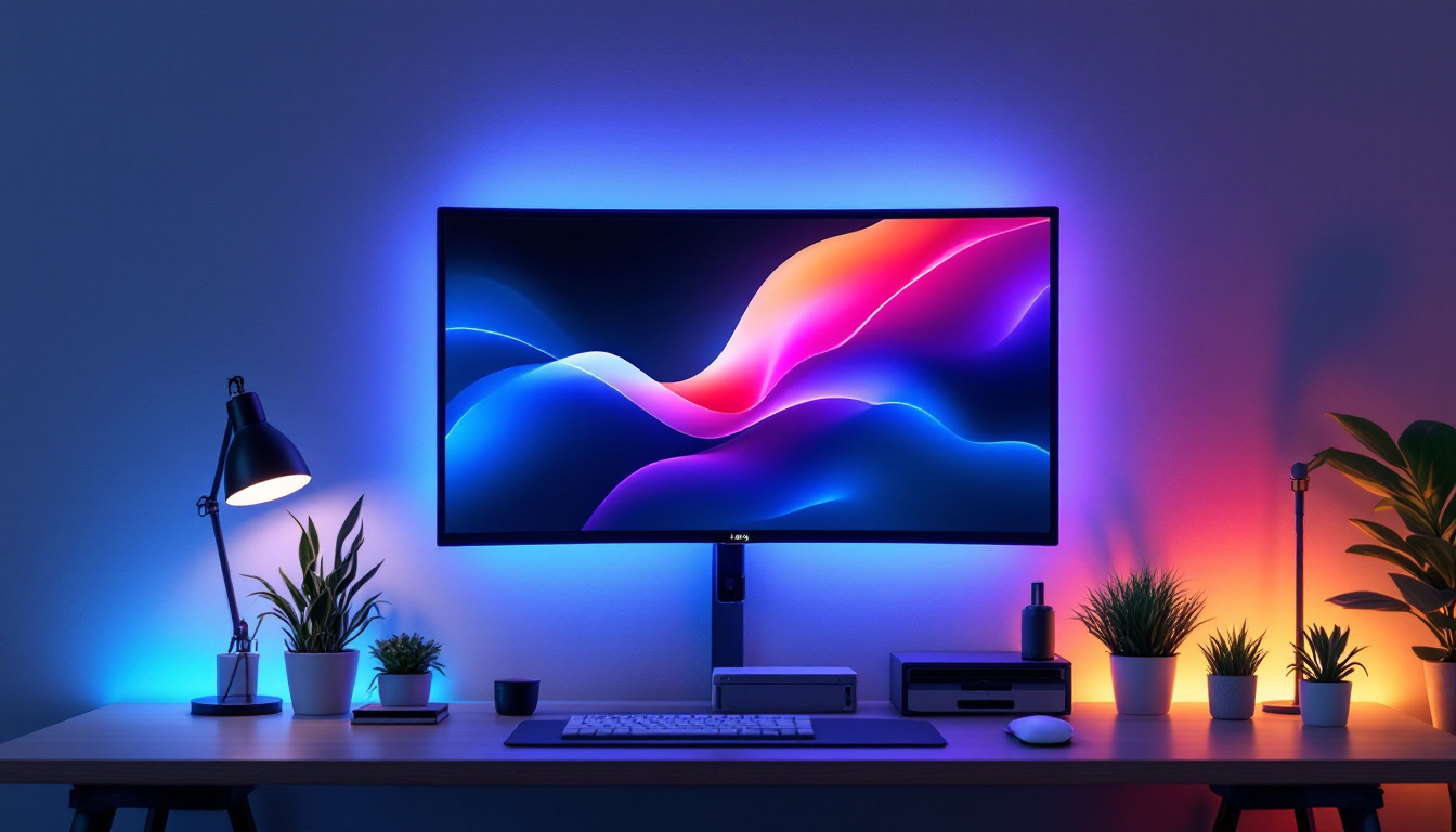 A photograph of a sleek