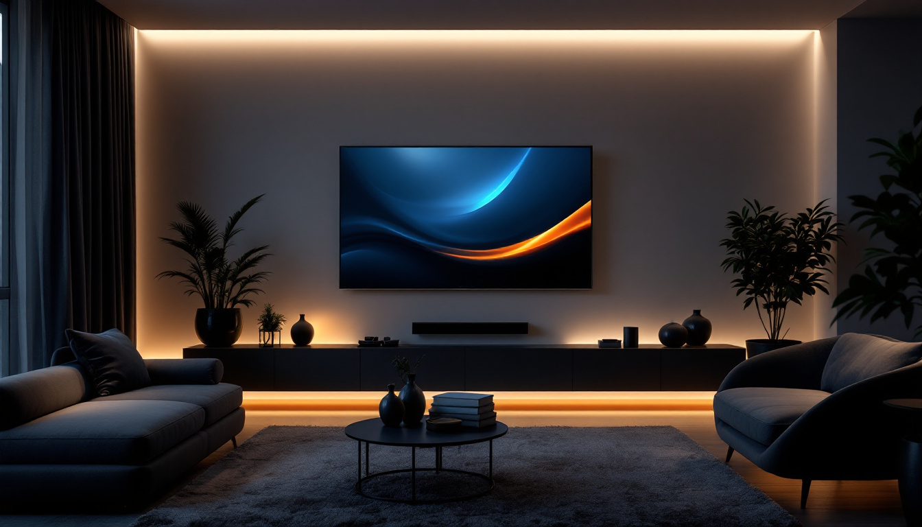 A photograph of a sleek