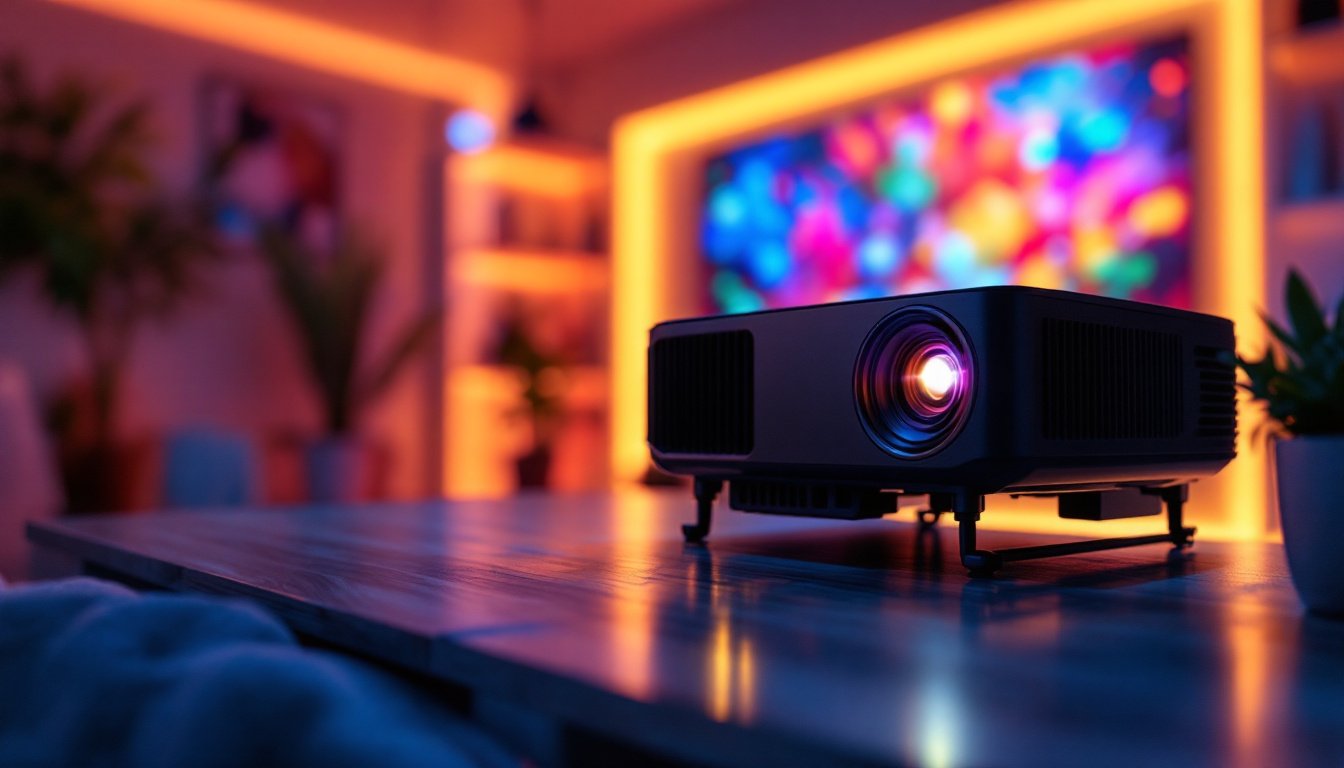 A photograph of a vibrant