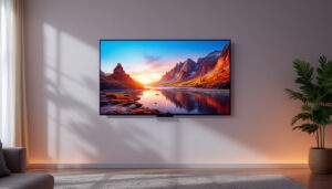 A photograph of a sleek