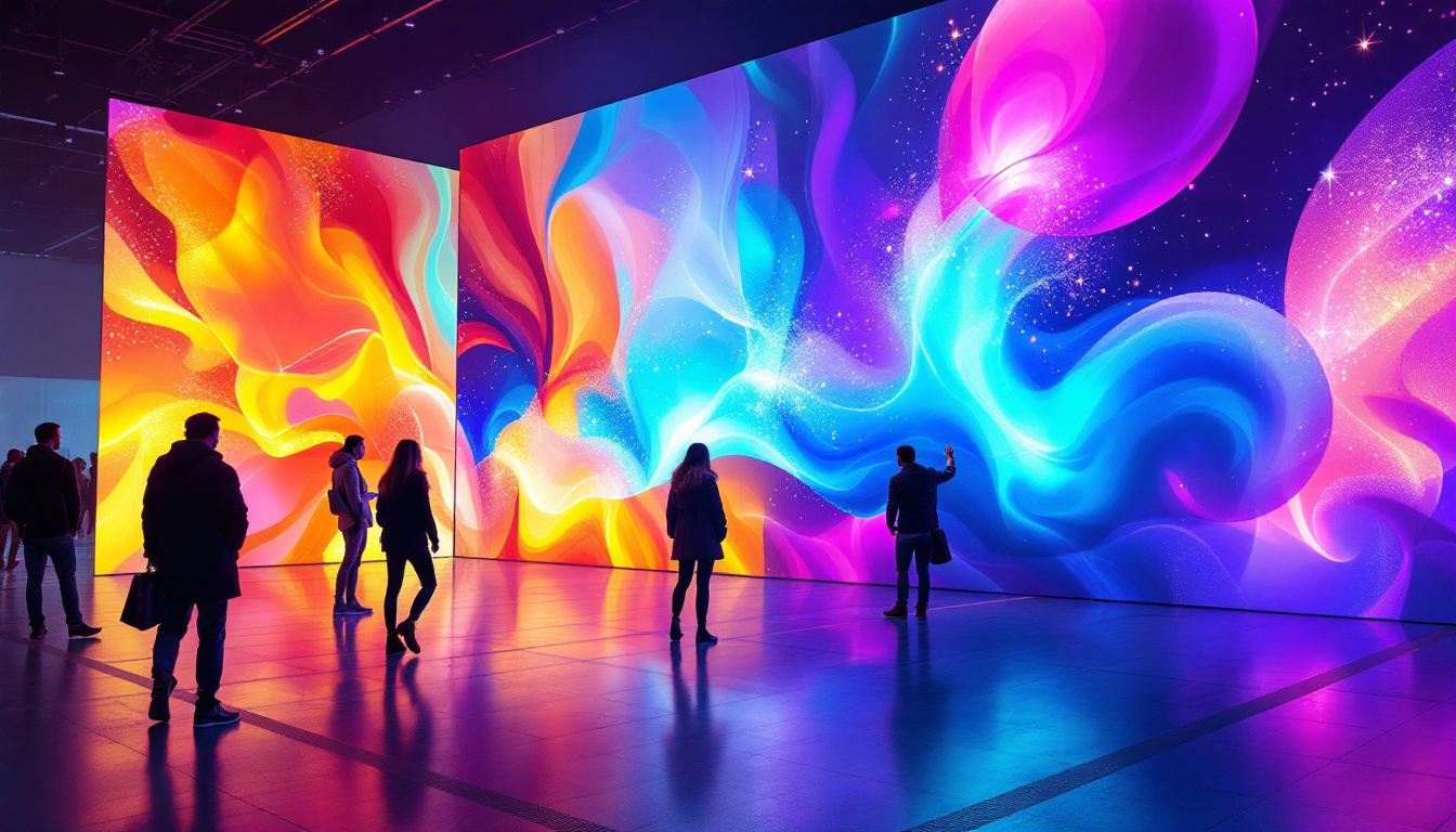 A photograph of a vibrant