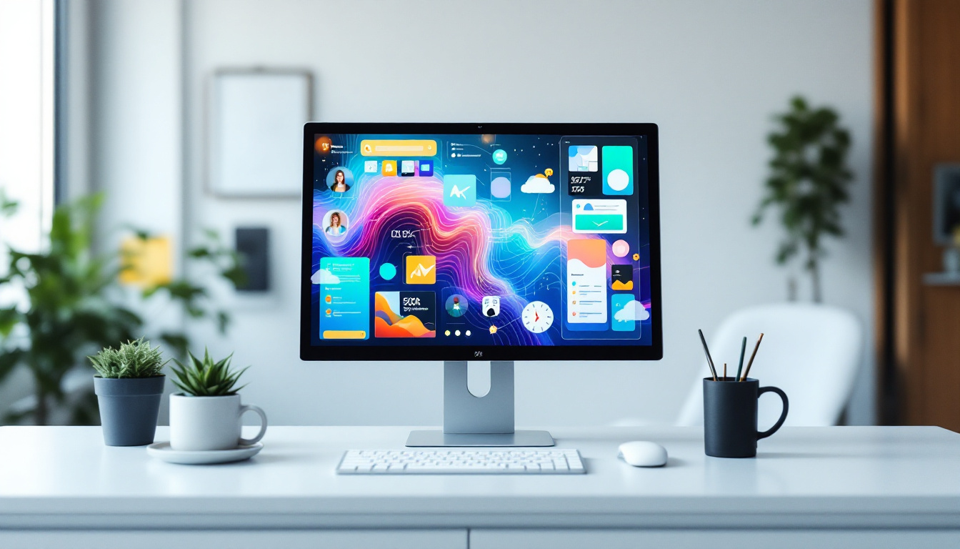 A photograph of a sleek