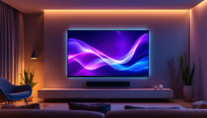 A photograph of a sleek