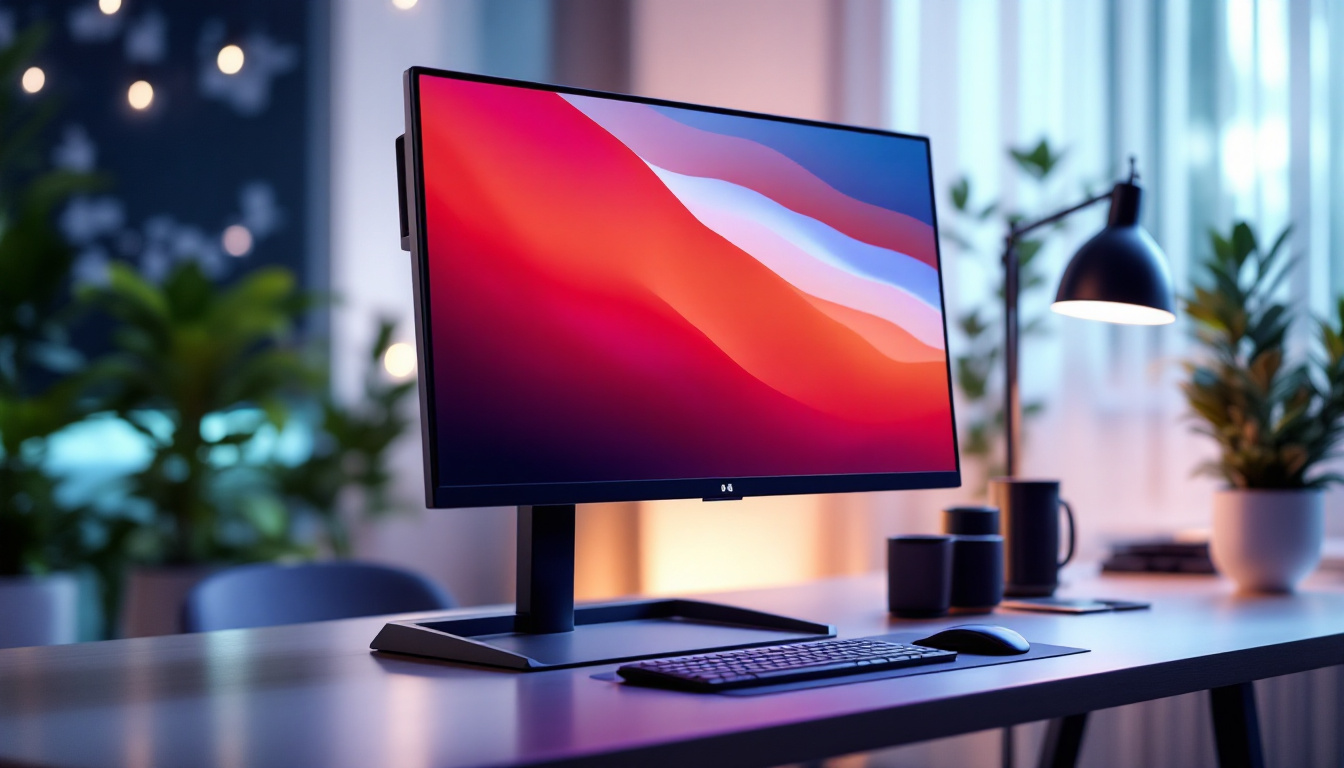 A photograph of a sleek