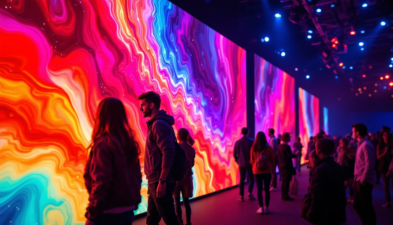 A photograph of a vibrant