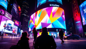 A photograph of a vibrant