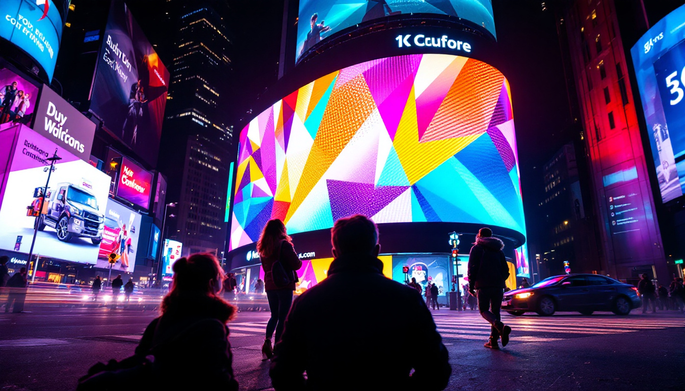 A photograph of a vibrant