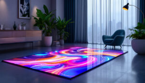 A photograph of a vibrant
