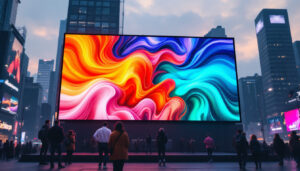 A photograph of a large