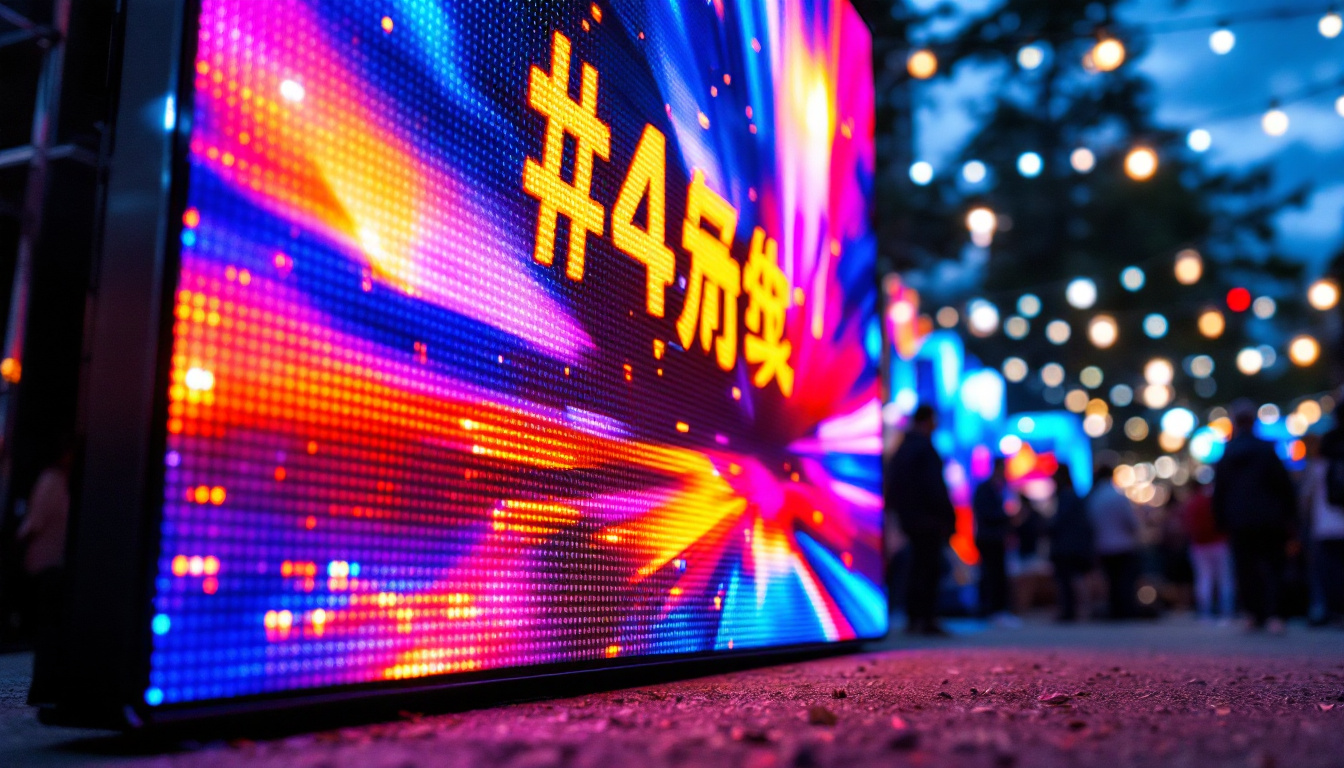A photograph of a vibrant