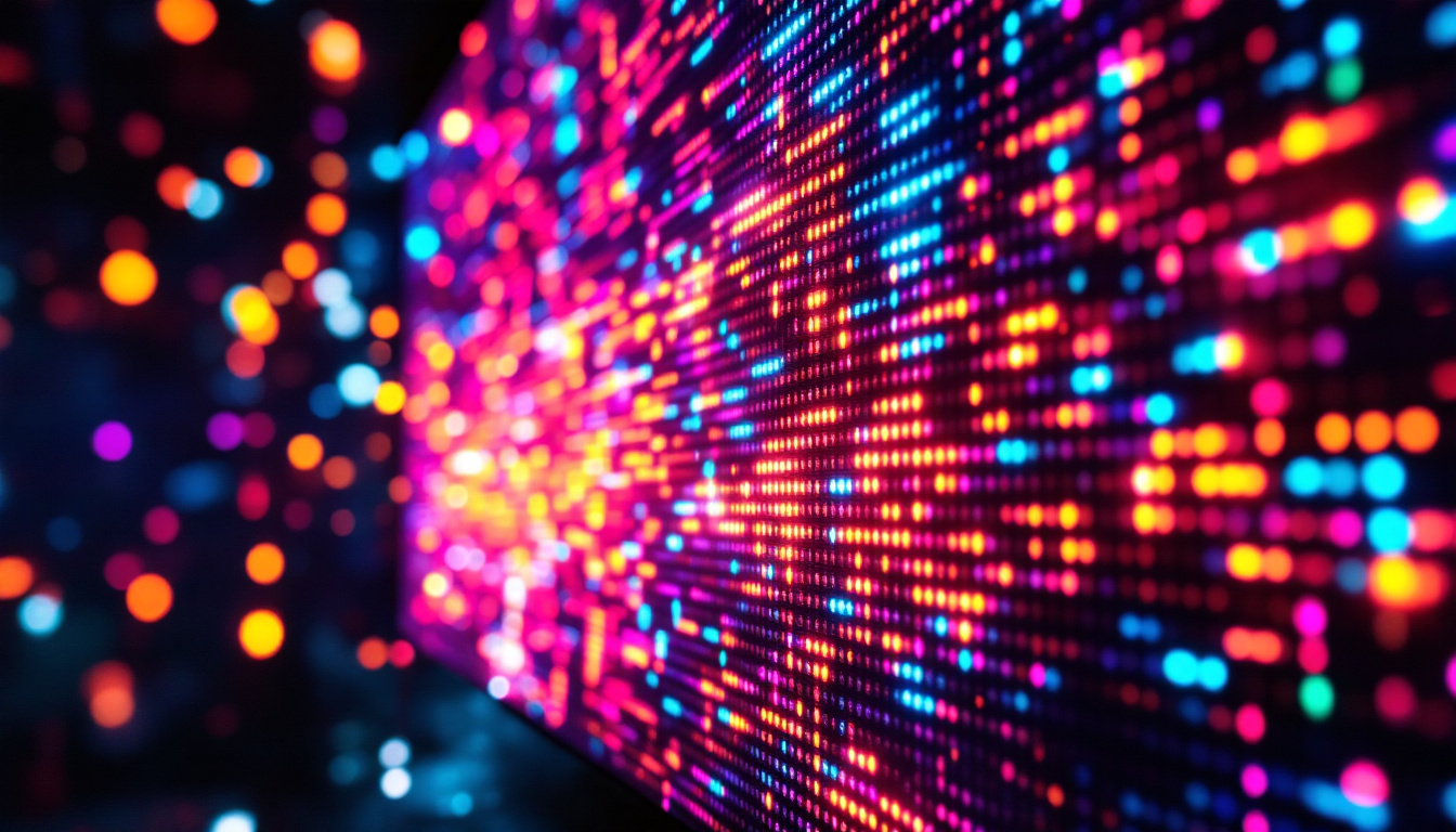 A photograph of a vibrant