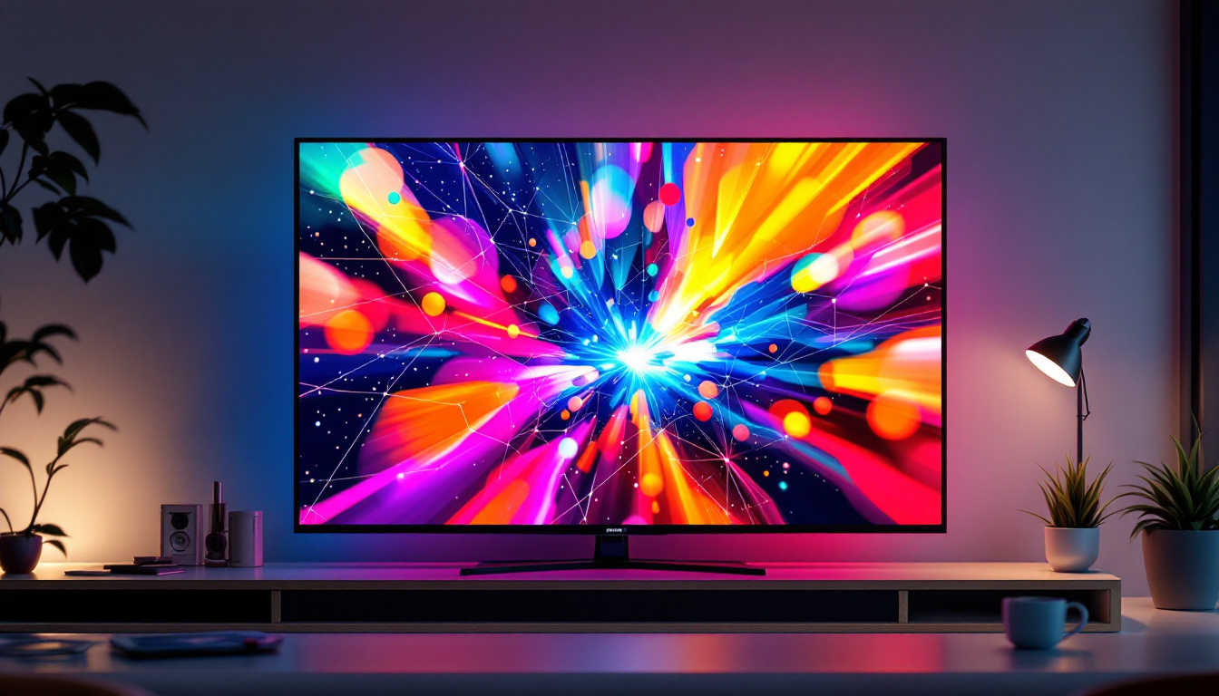 A photograph of a vibrant