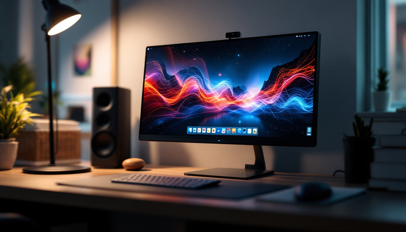 A photograph of a sleek